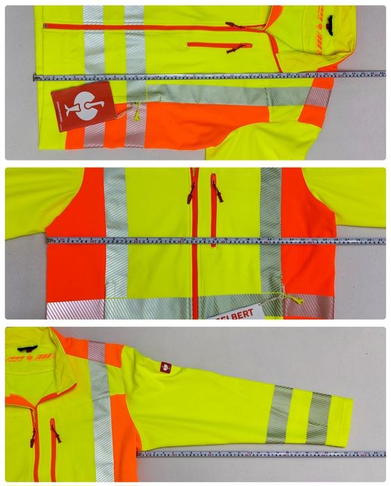 Geaca Nouă softshell Engelbert Strauss, înaltă vizibilitate E.S. Motion 2020, Nr. XXL (men)
