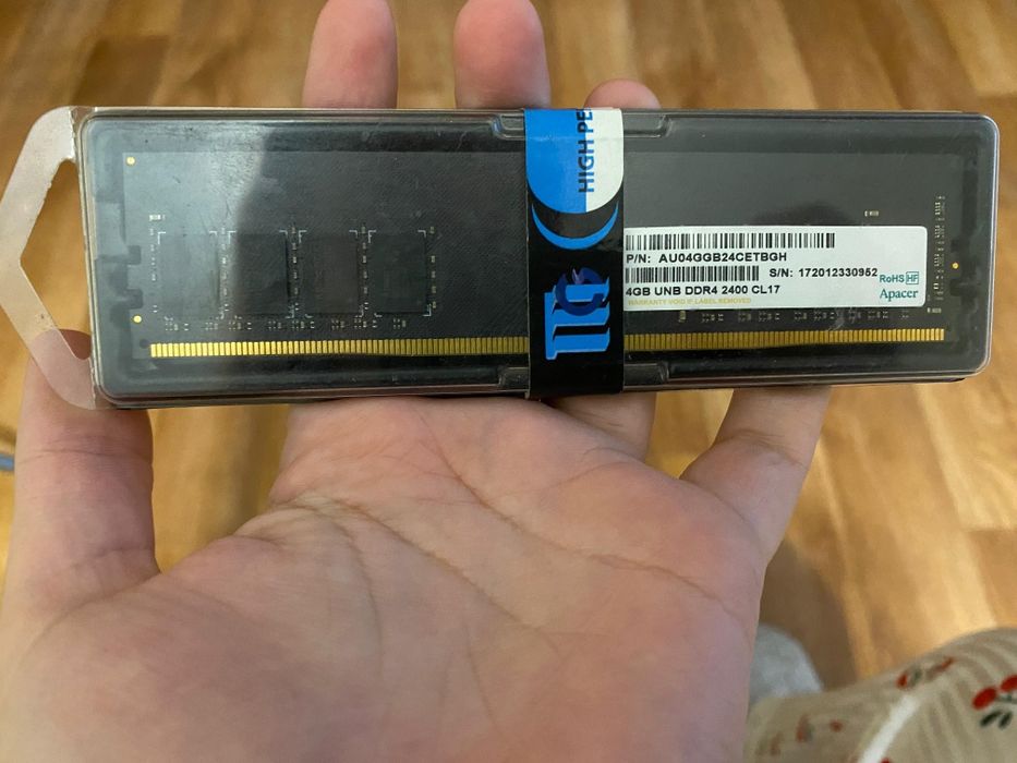 ОЗУ Apacer DDR4 4 gb 2400 MHz