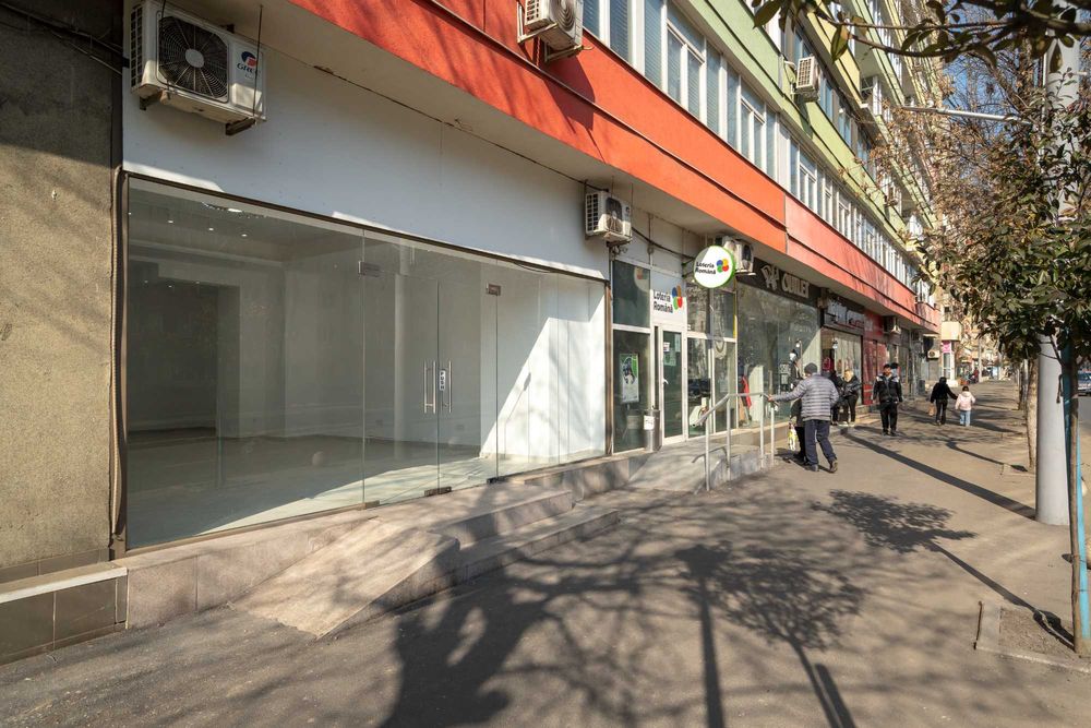 Spațiu comercial 130 mp – Șos. Alexandriei 92 – Stradal, renovat lux