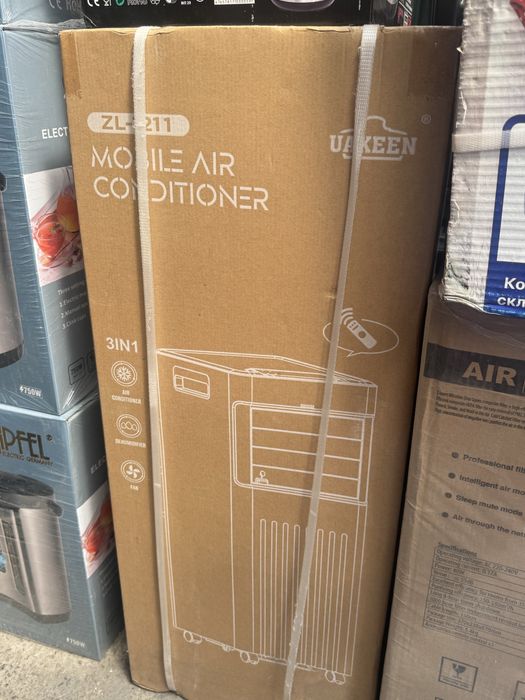 Mobil Konditsioner+Ventelyator UAKEEN, frionli