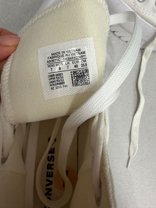 Converse кецове р 40 стелка на снимката 25.5 см