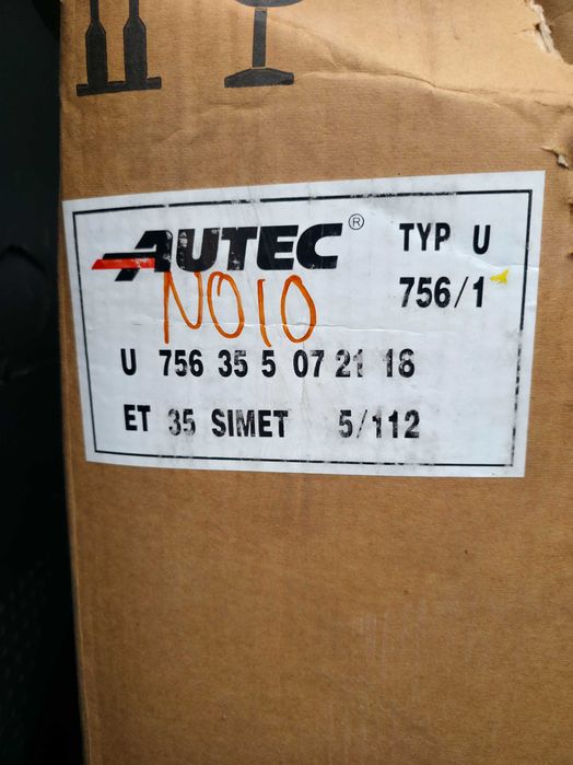 Jante Aliaj 5x112 16'' AUDI A3 A4 A6 Q3 Q2 - NOI 7.5J ET 35