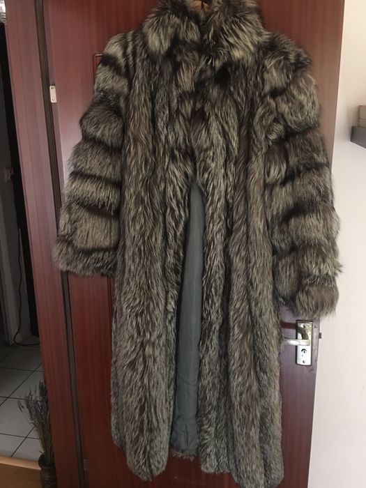 Haina din piele naturala de vulpe