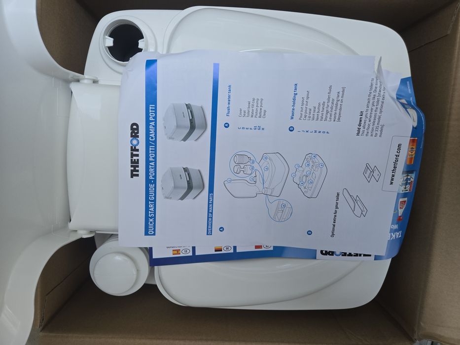 Vand toaleta portabila THEFORD