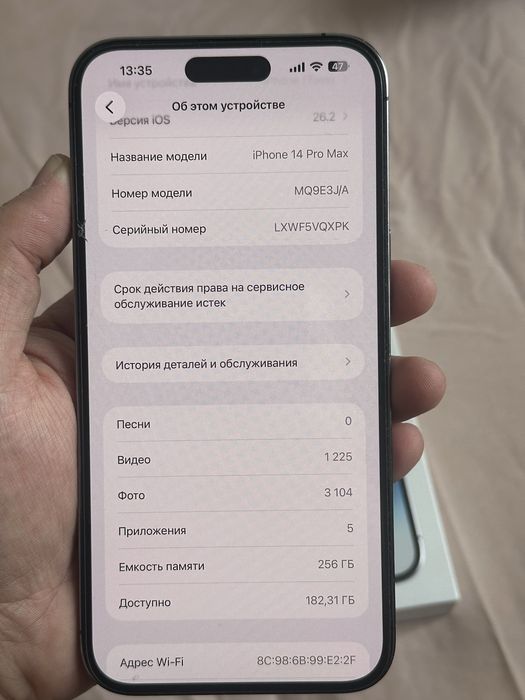 Айфон 14 про мах 256гб без ремонта