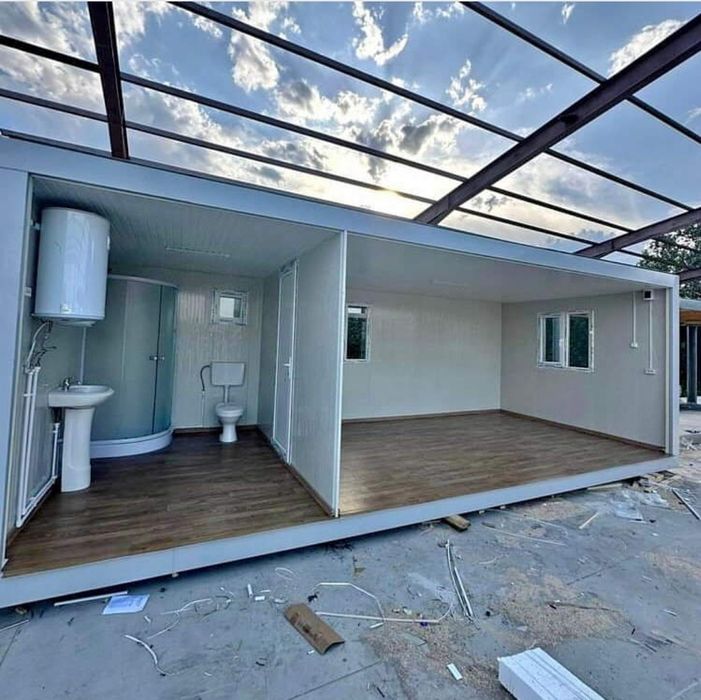 Vand container prezentare vitrina