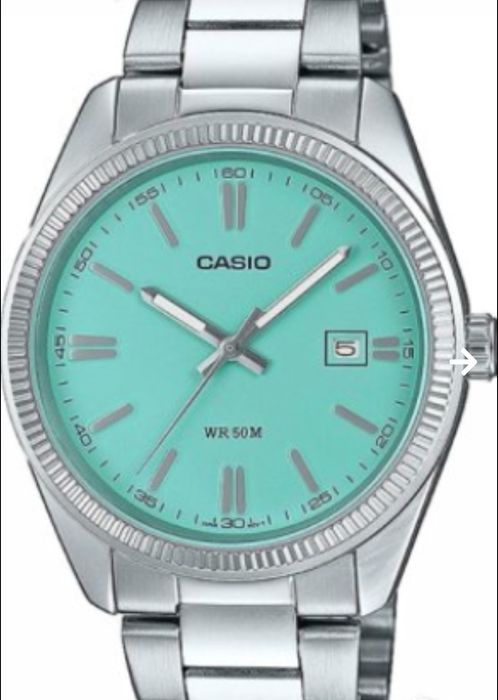 CASIO MTP- 1302PD Tiffany blue