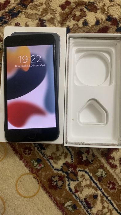 Iphone 7+ 100% с коробкой