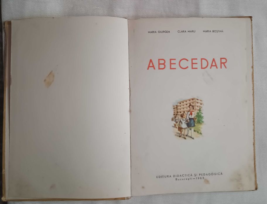 Abecedar -editie veche  1963 - (pentru colectionari )