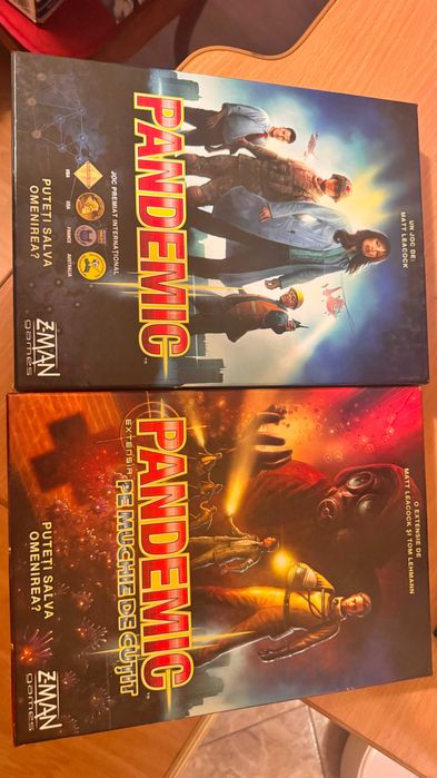 Joc Boardgame Pandemic + Extensia Pe Muchie de Cuțit