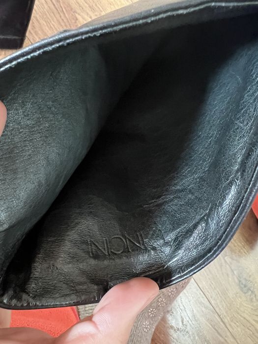 Сапоги кожаные