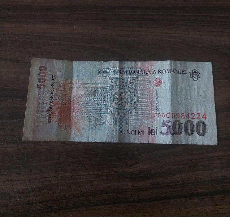 Set bancnote 5000 lei și 1000 lei -1998-