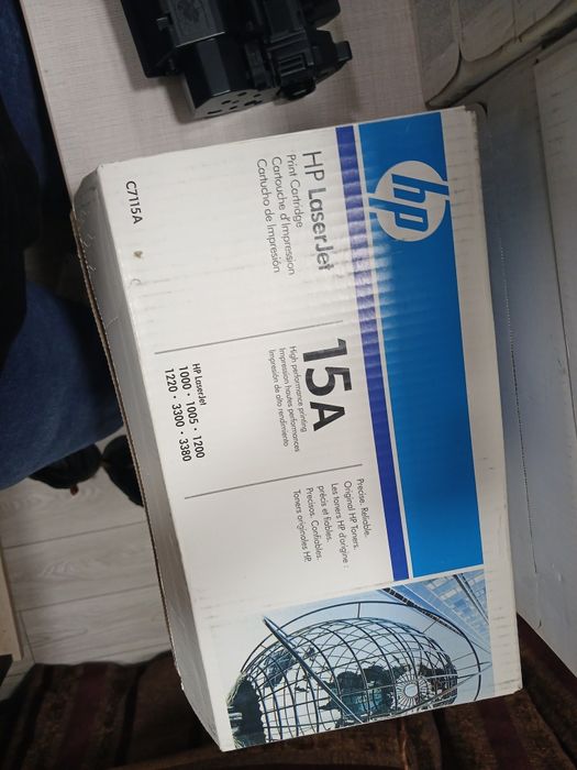 Новый оригинальный картридж HP 15A (C7115A) для LJ 1000/1200
