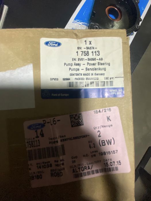 Pompa servodirectie FORD