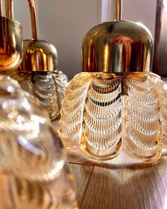 Редкая Люстра Veb Narva винтаж