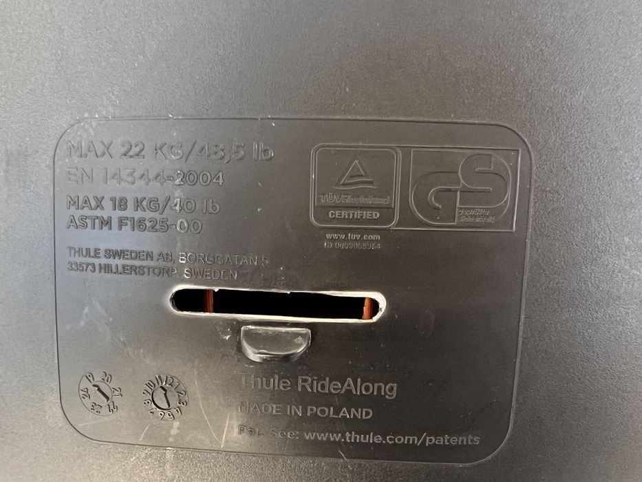 Scaun  Copil Bicicleta Thule RideAlong stare perfecta