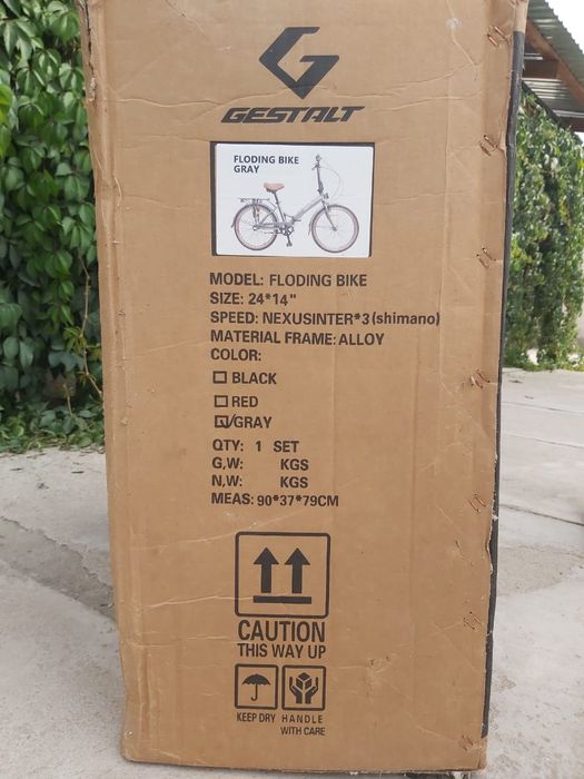 Велосипед GESTALT floding Bike.