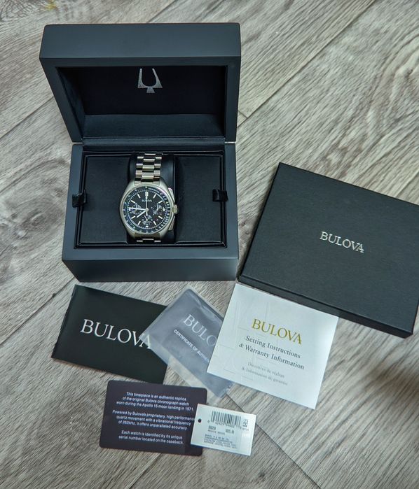 Bulova Lunar Pilot, почти Omega Speedmaster.