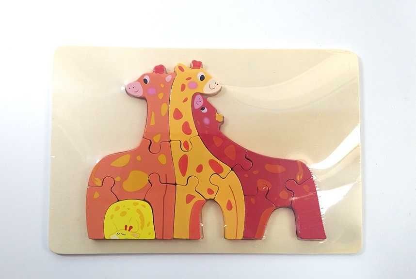 Осем Модела Дървени Пъзели на Животни - всички дървени играчки