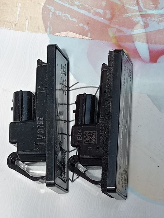 Set Lampi Led Nr Anmatriculare Gama Dacia Renault