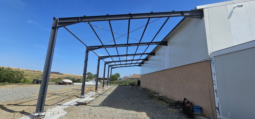 Vand hala metalice din profile metalice 200ipe.13x24x3,=9000euro.