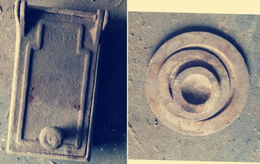 Радиатор отопления, кольца дверцы печные