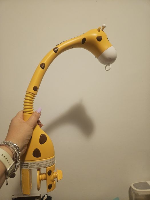 Carusel girafa cu telecomanda