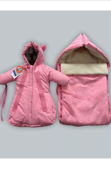 Детский конверт+комбенизон. Состояние 10/10!