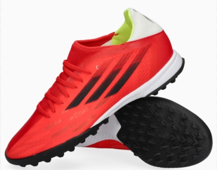 Ghete fotball Adidas  X Speedflow.3 TF 'Solar Red'