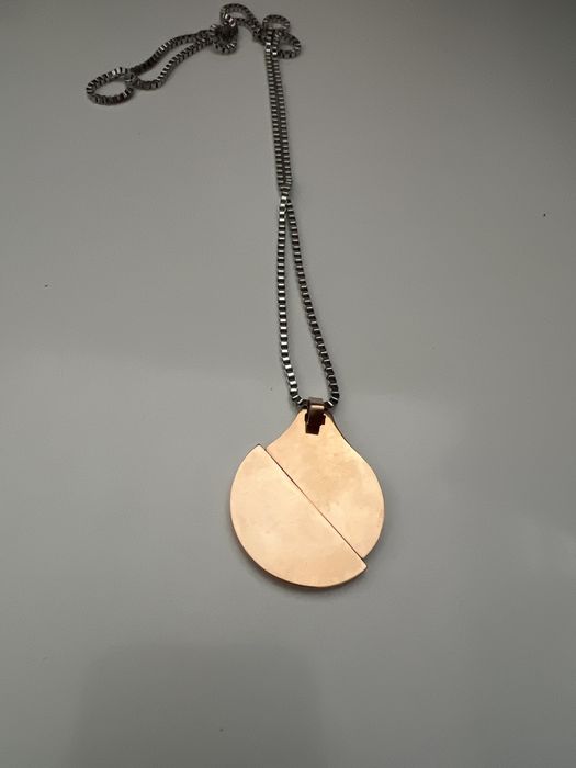 Medalion din inox cu bronz