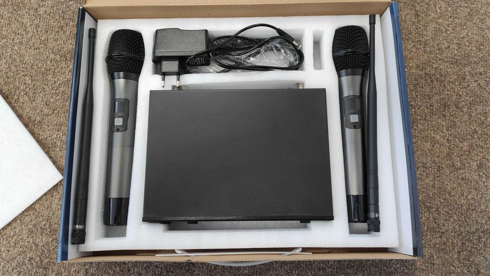 Безжични микрофони с приемник DIVA SP20