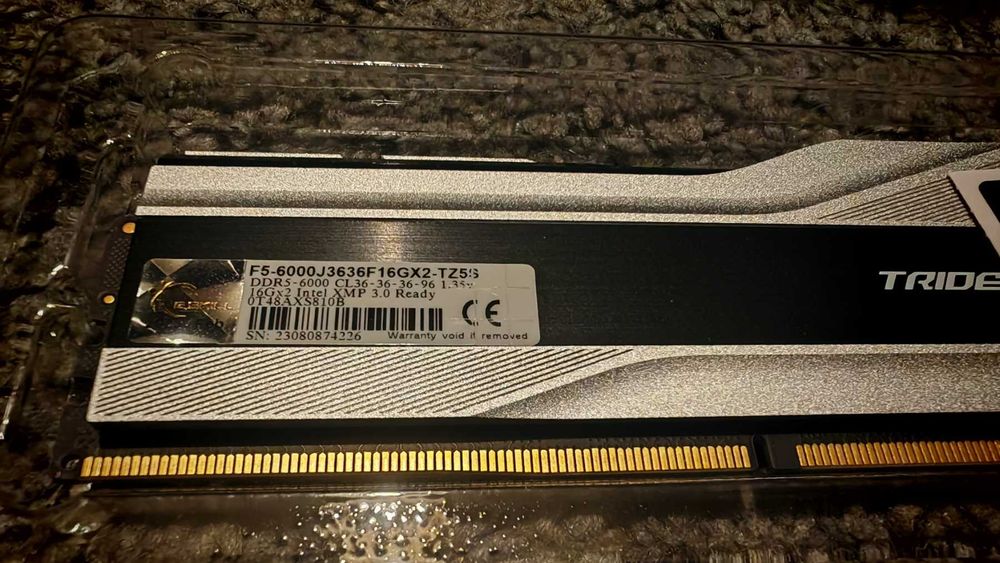 Рам памет G.SKILL Trident Z5 Silver 32GB (2x16GB) DDR5 6000MHz