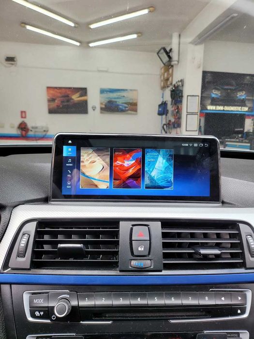 Навигация с ANDROID 14 8GB RAM 128GB HDD BMW F20 F21 F30 F31 F32 F33 БМВ Ф20 Ф30 Ф31 + Apple Carplay