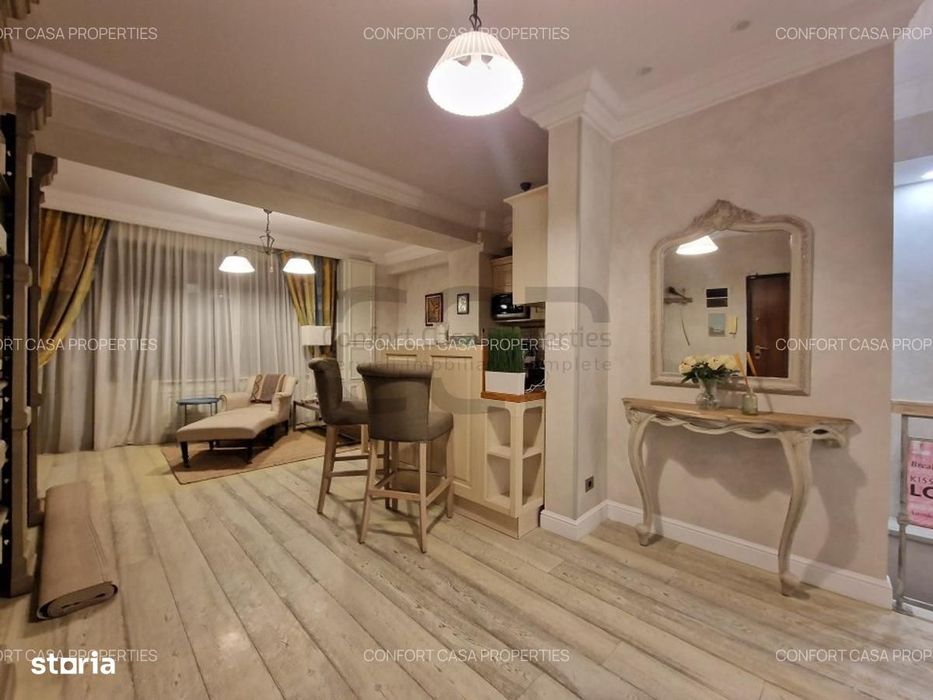 Soseaua Nordului - Herastrau, duplex 2 camere, mobilat utilat modern,