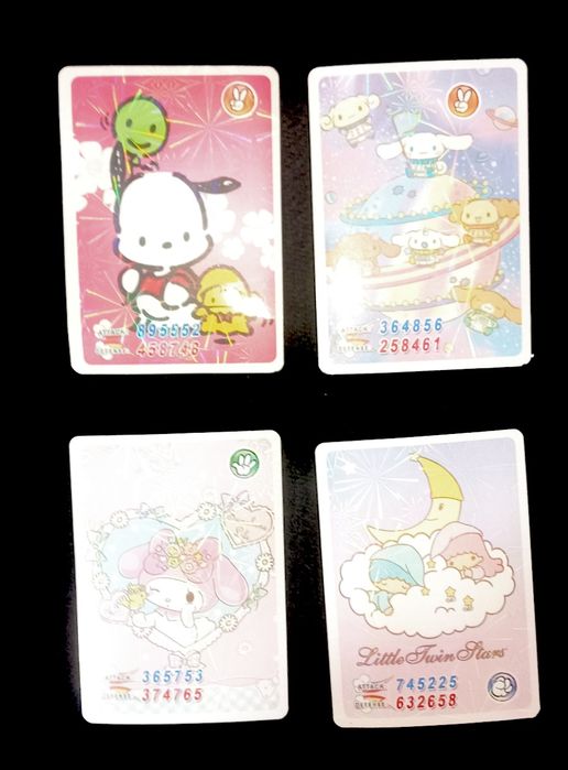 Срочно продам карты Hello kitty, K-pop и Kuromi