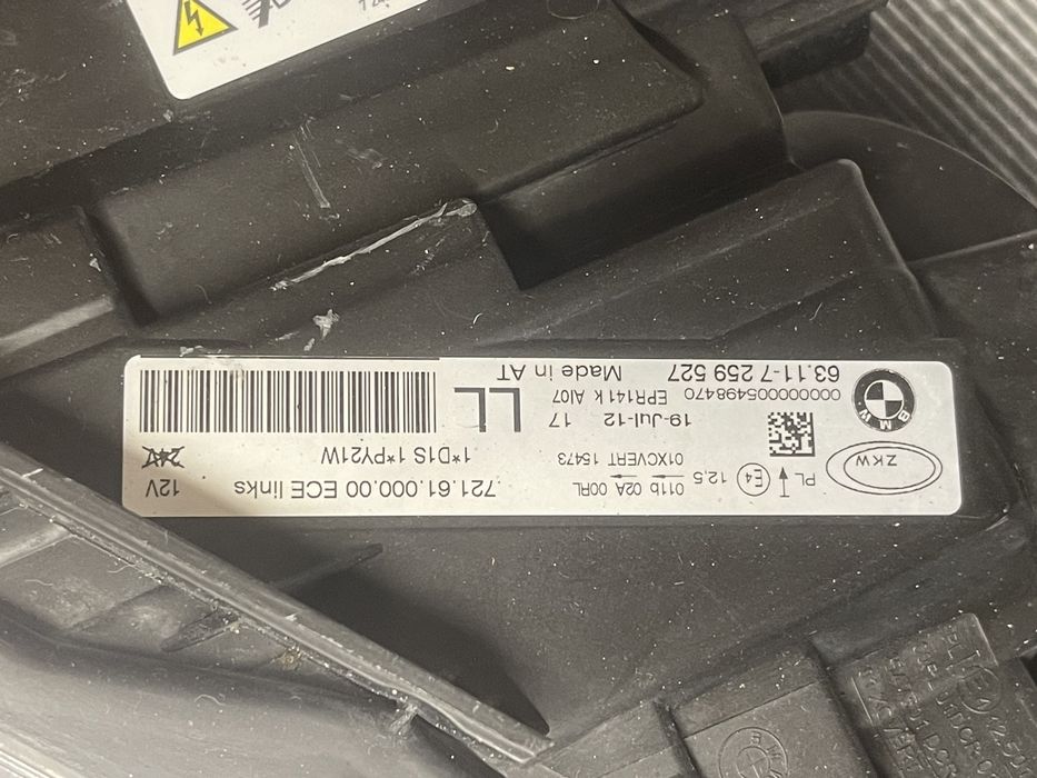 Bmw seria 3 f30 Far stanga  bixenon