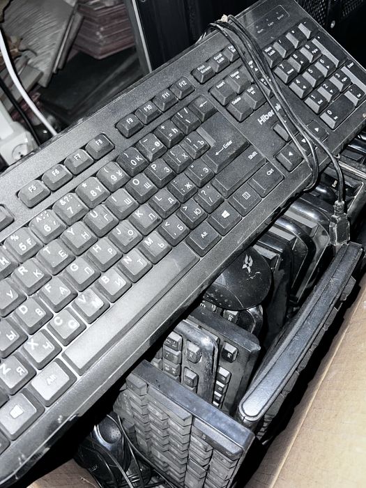 Клавиатуры б/у USB оптом клавиатура для ПК