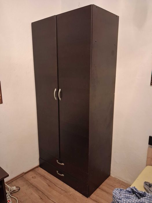 Sifonier 2 usi cu rafturi,90/52/200cm,ca nou