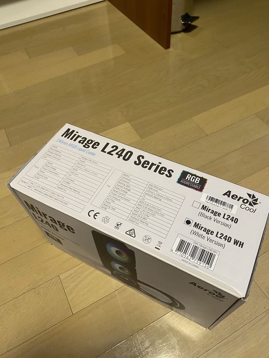 Aerocool mirage L240 WH