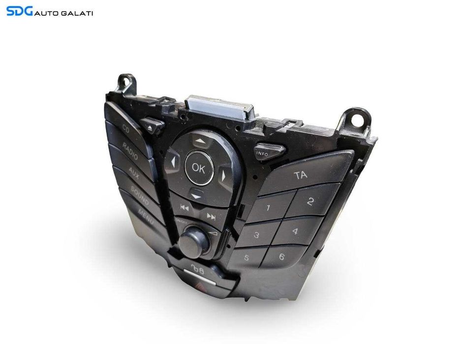 Panou Buton Butoane Comanda Control Radio CD Player Navigatie Volum Avarii Inchidere Centralizata Ford Focus 3 2010 - 2015 Cod AM5T-18K811-AD [LS0706]