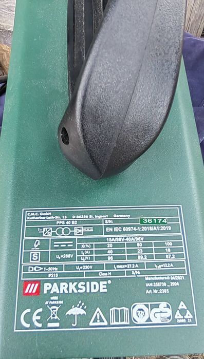 Vand plazma parkside