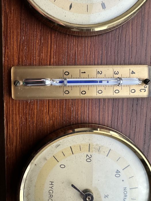 Barometru termometru higrometru Fisher GDR