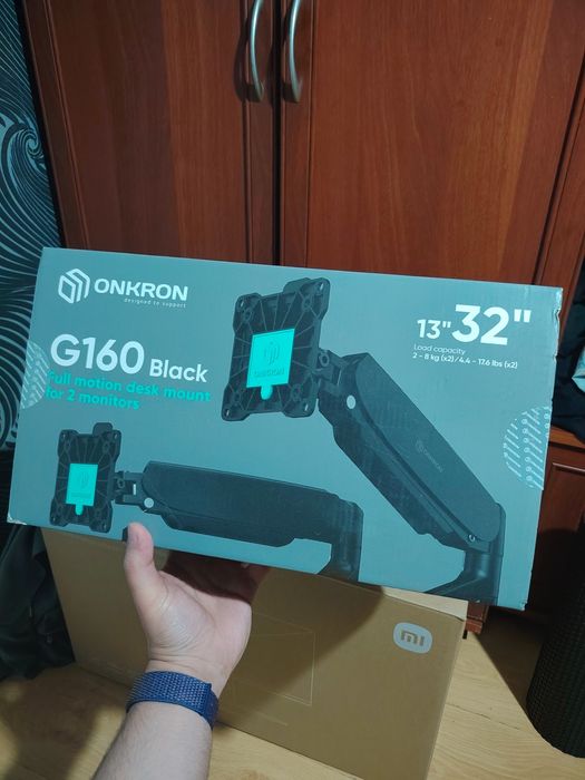 Кронштейн на два монитора Onkron G160