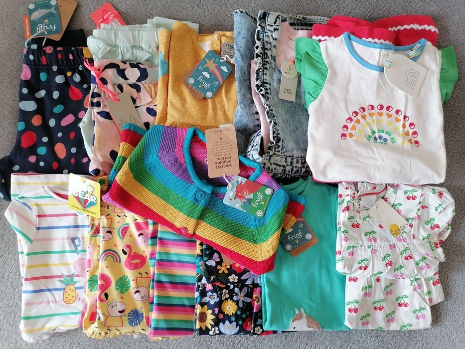 Маркови дрехи Frugi, Kite, Boden, Pop Gear, River Island, Little Bird