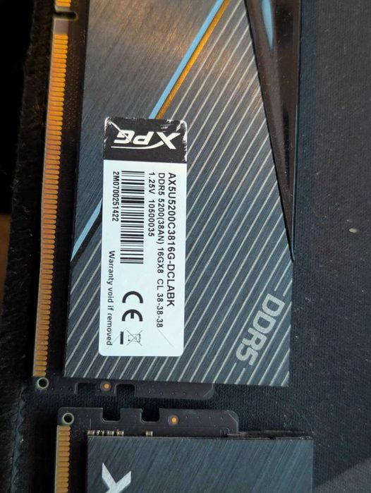 A-Data Memorie RAM Lancer, DDR5, 32GB, 5200MHz, CL38, 1.2V, Dual kit