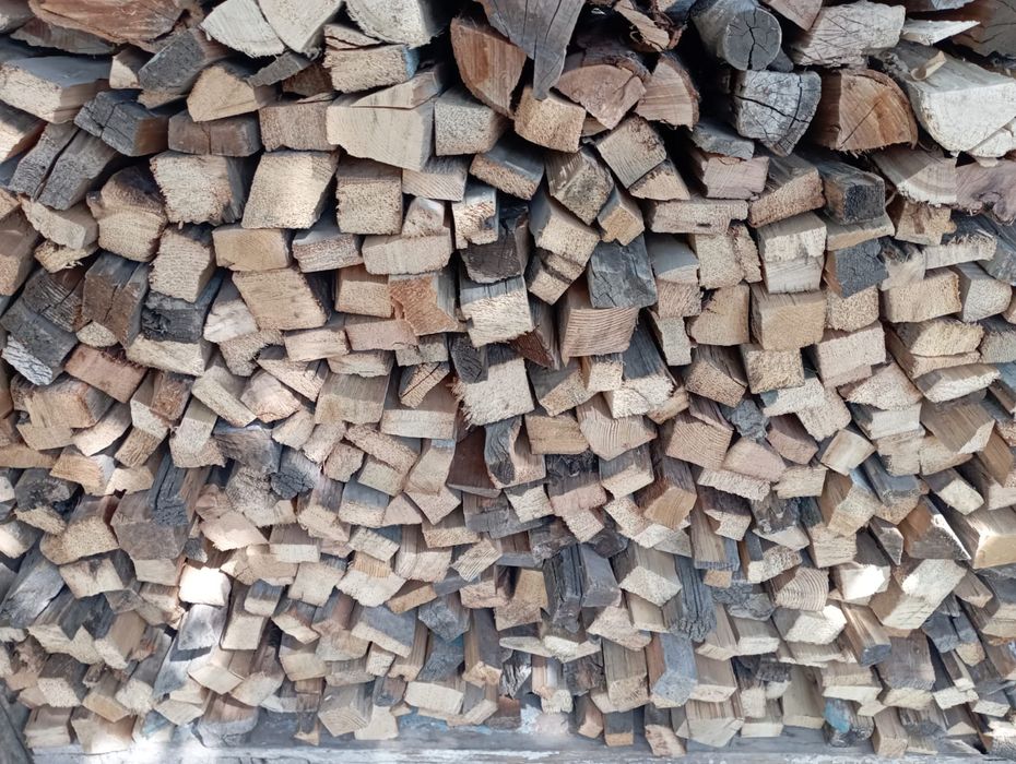 Дрова в мешках сухие готовые