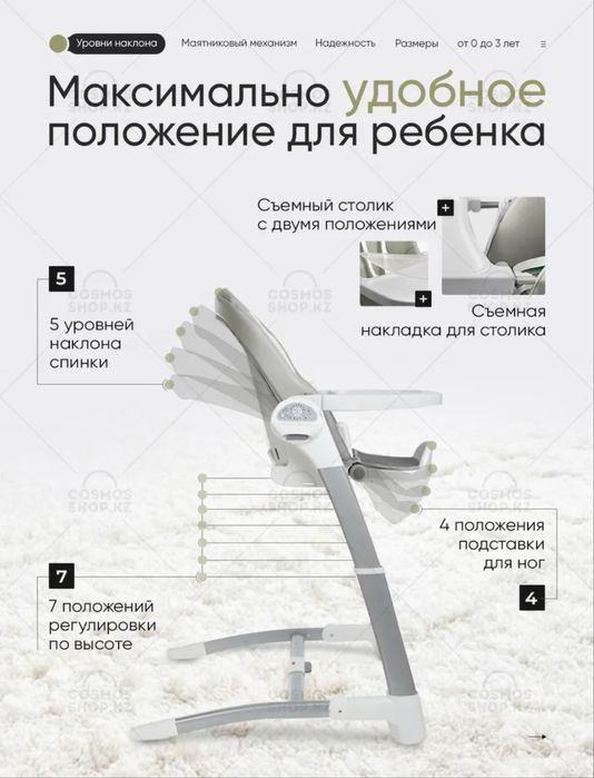 универсальный стульчик для кормления