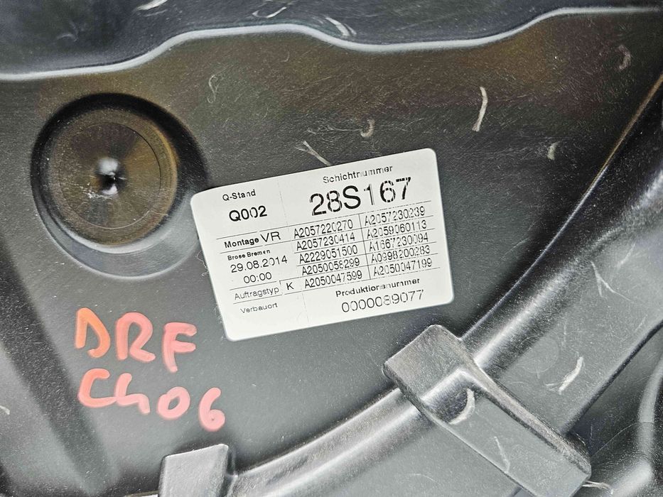 Macara electrica geam dreapta fata Mercedes Clasa C Combi (W205) [Fabr