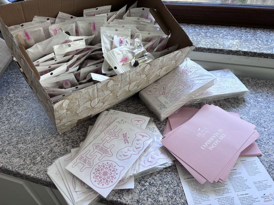 Lichidare Kit-uri henna tattoo