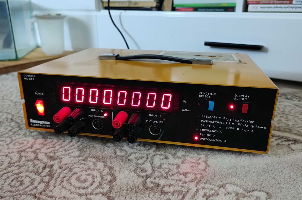 Counter Impo MC24E cu modul Geiger Scantysik, funcțional, rar